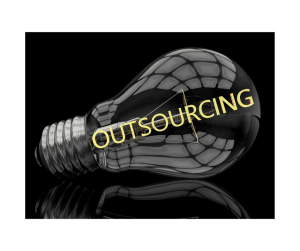 Outsourcing within lightbulb